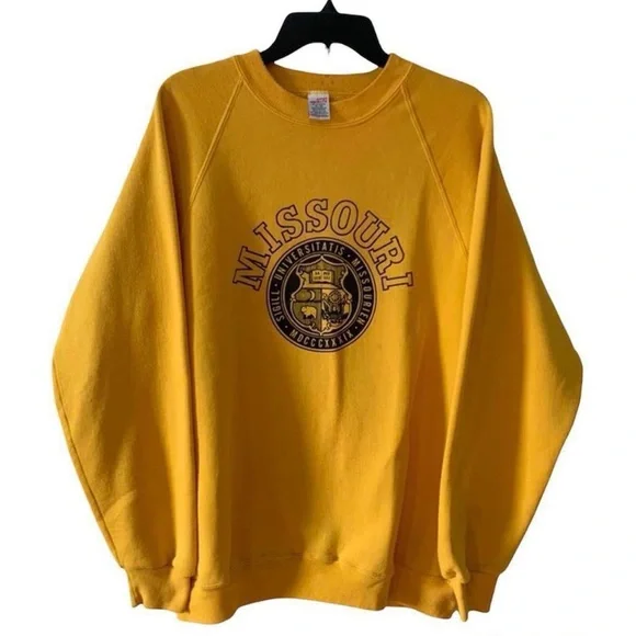 トップス 80s~ Russell Athletic sweat shirt USA Vintage 80's Russell Athletic USA Made Solid RED Crewneck